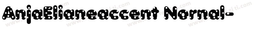 AnjaElianeaccent Nornal字体转换